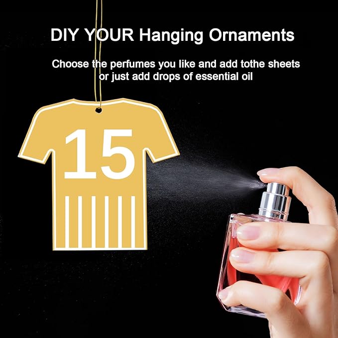 50 pcs Sublimation Ornaments Blank,Sublimation air fresheners Blanks,Sublimation Blanks Products DIY Air Freshener for Car and Home Hanging Decoration Sublimation car freshener Blanks