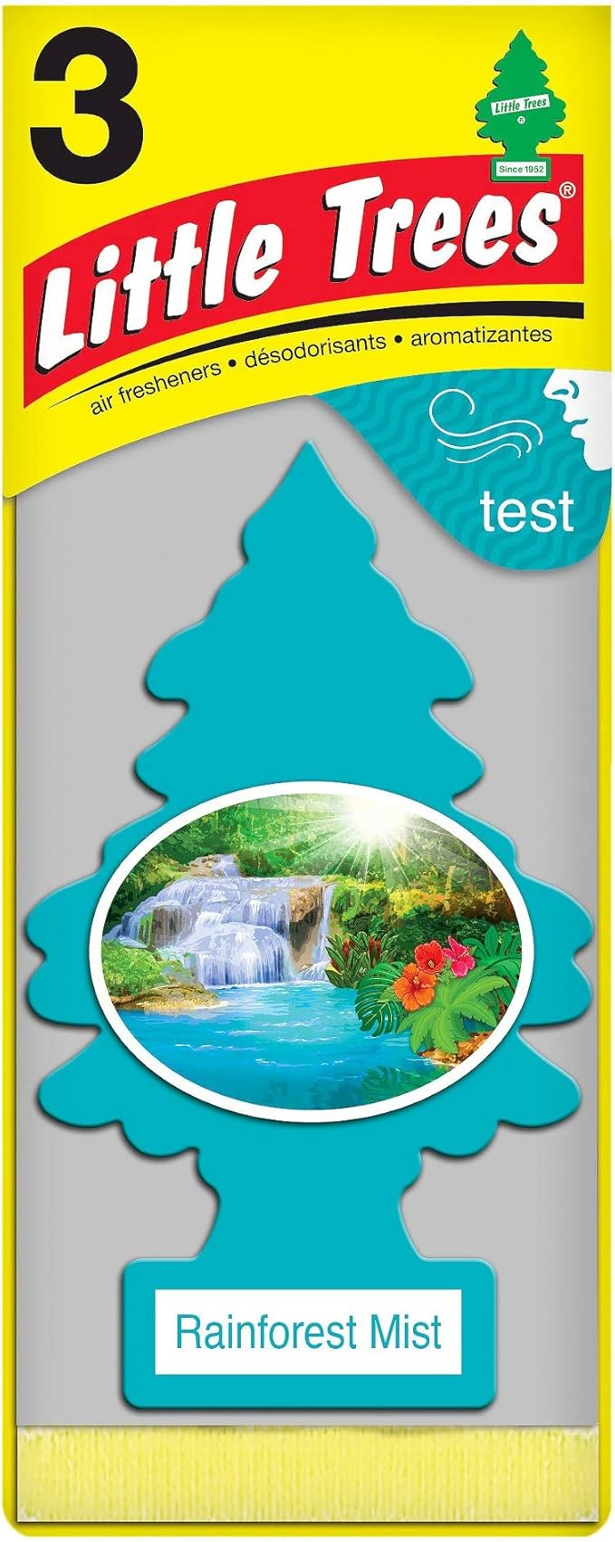 Little Trees Rainforest Mist Air Freshener (Pack of 6)