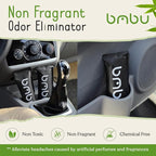 bmbu Charcoal Shoe Deodorizers - Activated Natural Bamboo Air Purifying Bag Insert for Sneakers Oder Eliminator Mini Bags -Absorber/Freshener for Gym Bag,Drawer,Closet,Car,Home, Cat Litter