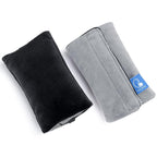 COOLBEBE Car Seat Straps Shoulder Pads for Baby Kids, Super Soft Seat Belt Covers for All Car Seats/Pushchair/Stroller/High Chair (Black/Grey)