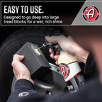 Adam's Tire Shine 16oz - Tire Dressing Spray with Added SIO2 for Rubber Protection, Gives A Glossy Wet Look & No Sling