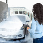 Electric Car Foam Sprayer 2L Cordless Foam Cannon Battery Powered Foam Gun Car Wash Sprayer 4500Mah USB C Rechargeable