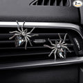 Mlulixis 2 Pack Luxury Car Vent Clips Air Freshener Exaggerate Spider Air Fresheners for Car Vent Accessories Aesthetic Cool Car Accessories