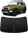 INSAUTO Custom Fit Windshield Sun Shade Accessories for Toyota FJ Cruiser 2007-2014, Foldable Front Window Sunshade, UV & Heat Reflector, Keeps Interior Cool, Includes Storage Bag