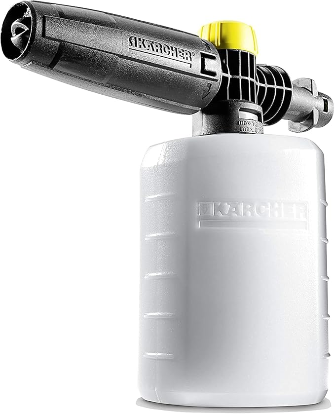 Kärcher FJ6 Foam Cannon for Karcher Electric Pressure Washers K1-K5 - Great for Cleaning Vehicles, Cars, Motorcycles, Bikes and More