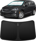 INSAUTO Custom Fit Windshield Sun Shade Accessories for Chrysler Pacifica 2017-2026, Foldable Front Window Sunshade, UV & Heat Reflector, Keeps Interior Cool, Includes Storage Bag