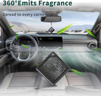 Kwak's Car Air Freshener,Rearview Mirror Hanging Air Freshener, Adopting persistent fragrance locking technology(After Rain)