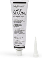 Aquascape Black Silicone Sealant – Fish-Safe Waterproof Silicone for Ponds, Aquariums, Terrariums, and Home Repairs, 4.7 oz Tube, 22010