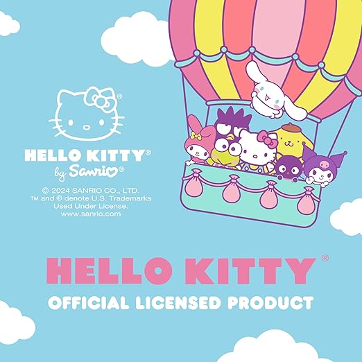 Sanrio Hello Kitty Car Air Freshener Scented Oil Pod Refills, Hello Kitty and Friends Cute Car Accessories for Women, Tropical Fruit, 2ct
