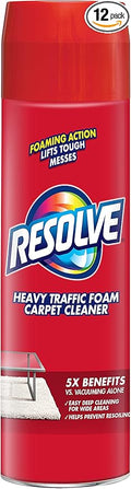 Resolve Carpet High Traffic Foam, 22-Ounce (Pack of 12)