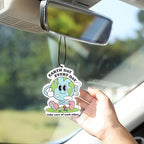 5Pcs Retro Cute Car Air Fresheners Car Interior Accessories Hanging Scents Kawaii Freshener Automotive Room Decor for Women Teen Girls Gift