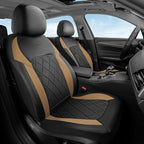 Coverado Car Seat Covers, Front Seat Covers, 2 Front Automotive Seat Cover, Mesh Breathable Seat Protectors, Universal Fit for Most Cars