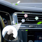30Pcs Car Air Freshener Refill Felt Pads Unscented Essential Oil Perfumes Refill Pads 17mm Air Freshener Replacement Pad White Refill Replacement Tablets for Car Airs Freshener Vent Clips Diffusers