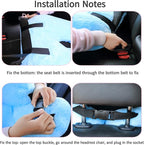 Travel Pillow Car Pillow Kid Car Sleeping The Sleeping Aid for Adults and Kids on Road Trips Kids Travel Pillow Gray