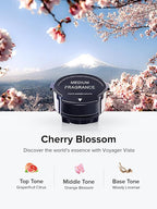 Ceeniu CF8 Scenic Fragrance (Floral Scent: Cherry Blossom) refill - 1200 Sprays, Natural French Fragrance, CF8 Car Aroma Diffuser