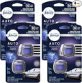 Febreze Car Air Freshener Vent Clips, Midnight Storm Scent, 2-Clips: Automotive Odor Eliminator for Car Vent, Long-Lasting Car Freshener Clips, 4 Pack