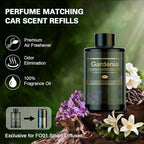 Car Air Freshener Refill for Men & Women 6.09 FL OZ /180ML-9 Month Gardenia Scent Essential Oil Perfume, Essential Oil Made of Natural Plant Extracts, Compatible with Car Diffusers for Home/Office