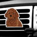 WIRESTER Fresh Scented Car Air Freshener Vent Clip, Decorative Accessories, Interior Decoration for Cars - Dog, Cat, Animal