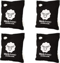 Black Sheep - Bamboo Charcoal Natural Air Purifying Bag - Eliminates Odors in Homes, Cars, Bags, Shoes, Closets & More - 200g (4)