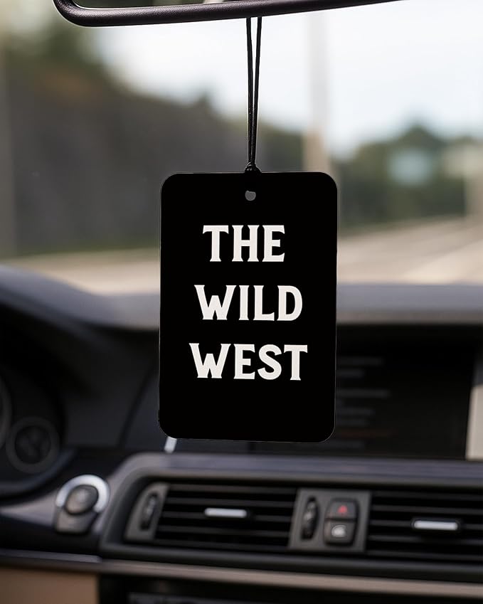 Western Car Air Freshener 4 Pcs Coconut Scented, Wild West Rodeo Cowboy Car Accessories Mirror Decor for Women, Western Cowgirls Boots Hanging Air Freshener for Cars Closet Drawer Books