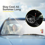 Car Windshield Sun Shade Compatible with 2020 2021 2022 2023 2024 2025 2026 Toyota Corolla Accessories Foldable Front Window Sunshade Custom Windshield Cover Sun Visor Block UV Rays