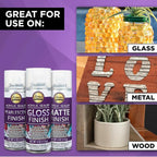 Aleene's Acrylic Spray Sealer Finish Varitey Pack 4 oz. 3 Pack - Gloss, Matte, Pearlescent