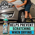 Chemical Guys CWS_101_16A Car Wash, Dry & Shine Bundle - Maxi-Suds II Foaming Car Wash Soap, 16 oz, Cherry Scent + After Wash Gloss Boosting Drying Aid (16 oz) (2 Items)