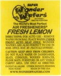 Wonder Wafers 25 CT Individually Wrapped Fresh Lemon Air Fresheners