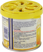 My Shaldan Japanese Room/Car Limonene Gel Natural Air Freshener Cans, Lemon Scent, 80g