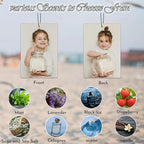 Custom Air Freshener for Car - Personalized car Air Freshener, Double Sided Print Photo/Logo With Scents Freshener, Smell Fresheners With Picture for Wardrobe, Bathroom, Car Hanging Decorate