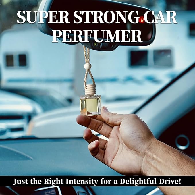 2-Pack Car Fresheners Long Lasting & Car Deodorizer - Garden Grace Hanging Car Air Freshener for Men and Women, Car Necessities & Scent Diffuser by VUTOLLOSA