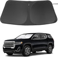 Windshield Sun Shade Custom Fit for 2017-2023 GMC Acadia SUV Accessories Foldable Sunshade Sun Blocker Protect Car from Sun Rays & Heat Damage Keep Car Cooler