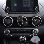 4Pc Black Heart Air Vent Clips,Car Air Fresheners Vents Clips Car Diffuser Diamond Car Interior Decor Charm Cute Car Accessories Interior Accessories