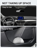 Proadsy Custom Fit Ford Escape 2020-2026 Windshield Sun Shade 4-Layer Foldable Front Sunshade Protector Sun Visor Blocks UV Rays Keep Car Cooler
