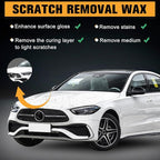 2Pcs Scratch Removal Wax,Scratch Removal Wax for Vehicles,Car Scratch Remover,Scratch Repair for Vehicles,Universal Polishing Compound for Deep Scratches