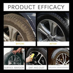 Powerful Wheel and Tire Cleaner Spray, Brake Bomber 3.0 Dust Remover Wheel Cleaner, Car Tire Shine Spray & Rim Cleaner, All Purpose Heavy Duty Cleaning for Painted Wheels Chrome (1PCS)