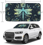 Dragonfly Car Windshield Sun Shade Foldable Sunshade Front Window Cover Sun Visor Protector Accessories (59x27.5 inches)