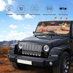 Funny Giraffe Car Sun Shade Windshield Sunshade Foldable Front Window Shield Cover for Truck SUV