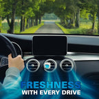 Air Jungles New Car Scent Car Air Freshener Vent Clip, 6 Count Long Lasting Up to 180 days, Natural Essential Oil Car Fragrance for Women and Men, Odor Eliminator - 4ml Each