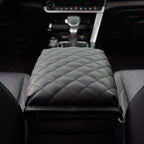 KMMOTORS Seltos(2020~2025) Center Console Cover, Armrest Cushion, Console Protector, Vegan Leather, Seltos Accessories