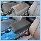 2024 2025 2026 Passport Accessories Center Console Cover for Honda Passport (RTL/TrailSport/EX-L/Black Edition), Waterproof &Comfy Leather Armrest Cover 2025 2026 Passport Accessories