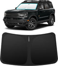 INSAUTO Custom Fit Windshield Sun Shade Accessories for Ford Bronco Sport 2021-2026 (Bronco Not Fit), Foldable Front Window Sunshade, UV & Heat Reflector, Keeps Interior Cool, Includes Storage Bag