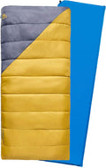 Kelty Campground Kit, Sleeping Bag and Sleeping Pad Set & Combo Includes 40 Degree Fahrenheit Rectangular Sleeping Bag and Self-Inflating Sleeping Pad - Beginner Car Camping Kit