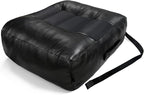 Adult Booster Car Seat Cushion for Office Chair & Driving 17.7"x15.7"x5.9" Thick Car Seat Cushion with Handle & Non-Slip Base Ergonomic Support Improved View