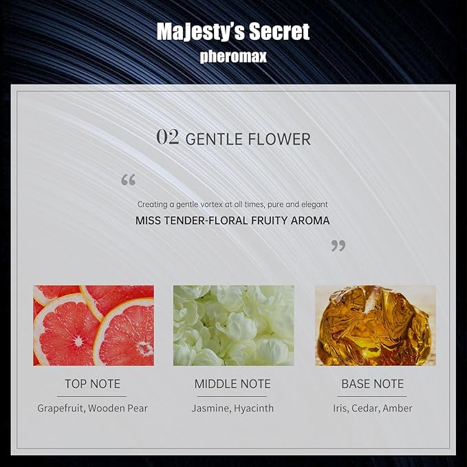 Majesty’S Secret Solar Car Air Freshener Diffuser with 2 Essential Oil Refills, Long-Lasting Auto Scent, Odor Eliminator, Refillable Fragrance Oil Diffuser for Dashboard