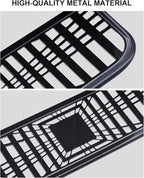 Tesla Air Vents Cover Model Y Juniper Model 3 Highland Alloy Rear Seat Center Console Air Vent Trim Cover Tesla Model 3 Accessories Backseat Air Condition Outlet Protector Black