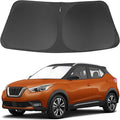 Windshield Sun Shade Custom Fit 2018 2019 2020 2021 2022 2023 2024 Nissan Kicks S SV SR Crossover Accessories Front Sunshade Sun Visor Protector Keeps Cool