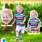 HJX Custom Air Fresheners with Picture, Double-Sided Air Freshener for Car Customized Photo Text, Personalized Meaningful Gifts for Boyfriend (White Style)