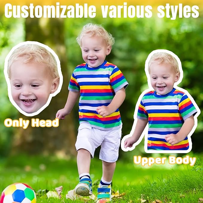 HJX Custom Air Fresheners with Picture, Double-Sided Air Freshener for Car Customized Photo Text, Personalized Meaningful Gifts for Boyfriend (White Style)