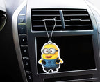 Despicable Me Minions Banana-Scented Air Fresheners | Long-Lasting Fragrance, Odor Eliminator For Room, Car, Office